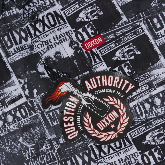 DIXXON FLANNEL - VENUE Party Shirt - Short Sleeve - Men's 2XL - Picture 2 of 12